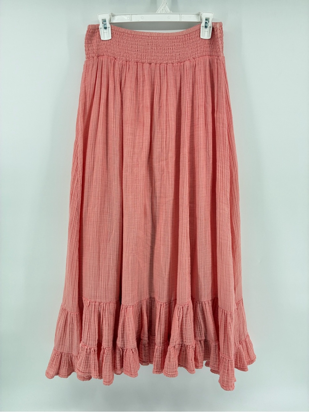 American Eagle Women’s Pink Maxi Boho Skirt